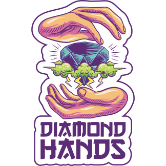 New!Diamond Handsステッカーその２(8cm）
